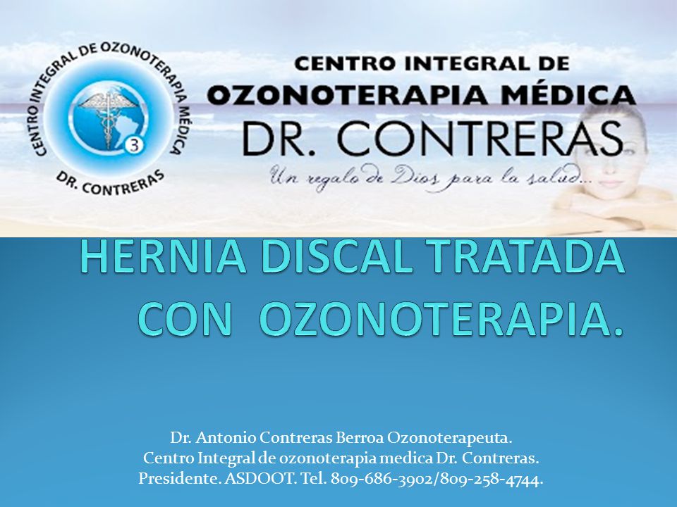 Que es ozonoterapia hernia discal